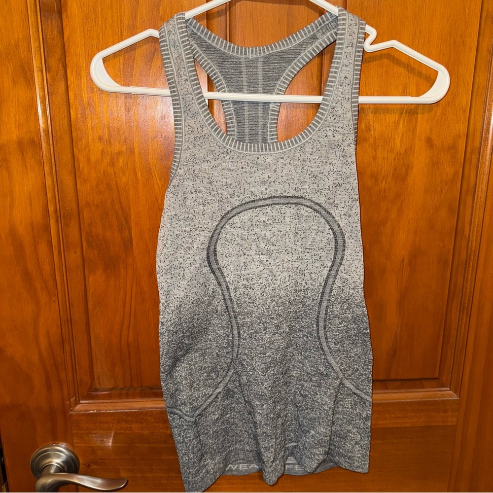Lululemon Athletica Heathered Gray Tank Top